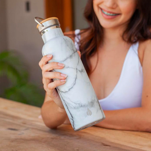 Bình giữ nhiệt Elemental Classic 750ml – Vân đá trắng